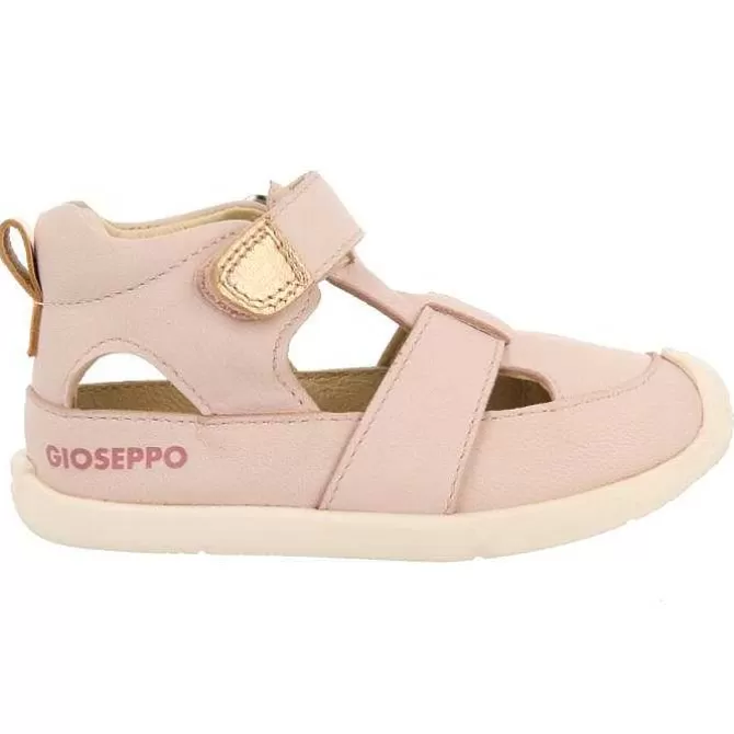 Bebe | Mi Primer Gioseppo<Gioseppo Sandalias De Piel Rosa Con Accesos Metalicos Para Bebe Cerrik