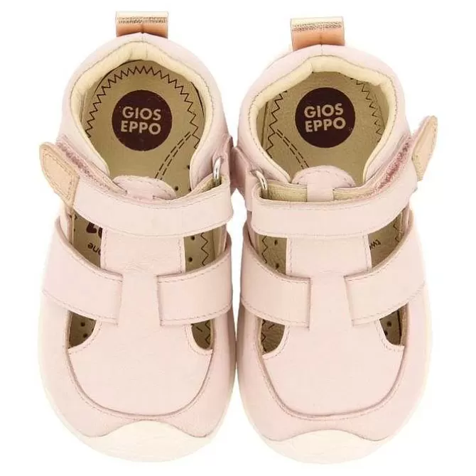 Bebe | Mi Primer Gioseppo<Gioseppo Sandalias De Piel Rosa Con Accesos Metalicos Para Bebe Cerrik