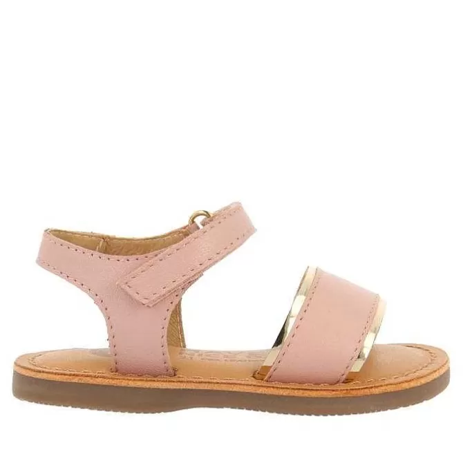 Bebe | Sandalias Bebe Nina<Gioseppo Sandalias De Piel Rosa Con Detalles Metalicos Para Bebe Aliko
