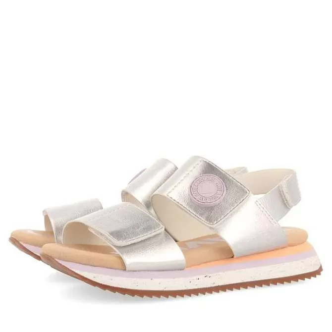 Niñas | Sandalias<Gioseppo Sandalias Deportivas Acolchada Para Nina Y Nino Plata Furnari