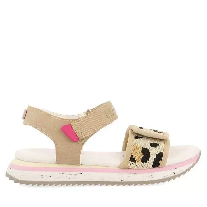 Niñas | Sandalias<Gioseppo Sandalias Deportivas Animal Print Tirantes Ajustables Para Nina Y Nino Ficarra