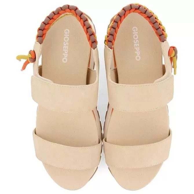 Sandalias Deportivas<Gioseppo Sandalias Deportivas Beige Con Detalle Trasero Multicolor Para Mujer Austell