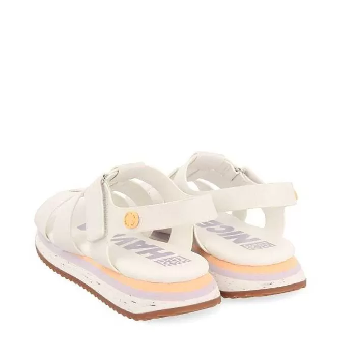 Niñas | Sandalias<Gioseppo Sandalias Deportivas Blancas Inspirada En Cangrejera Para Nina Y Nino Kiberen