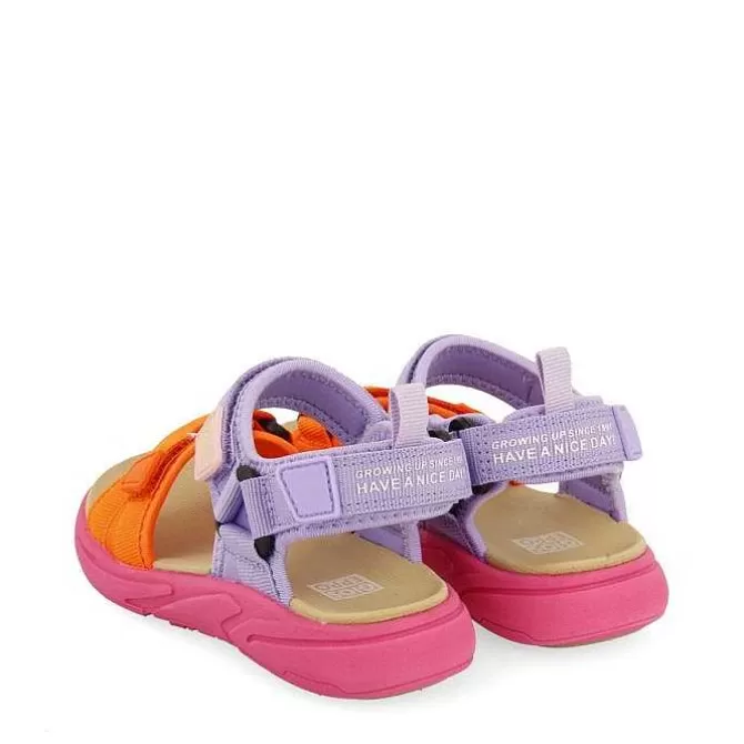 Niñas | Chancletas<Gioseppo Sandalias Deportivas Color Fucsia Con Decoraciones De Color Para Nina Y Nino Bunnel