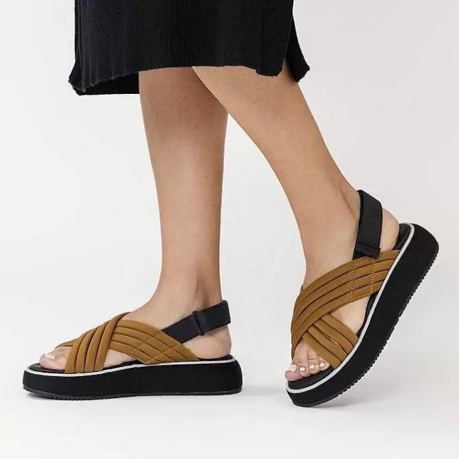 Sandalias Deportivas<Gioseppo Sandalias Deportivas Color Piel Con Plataforma Para Mujer Bryher