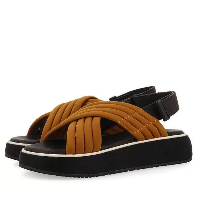 Sandalias Deportivas<Gioseppo Sandalias Deportivas Color Piel Con Plataforma Para Mujer Bryher