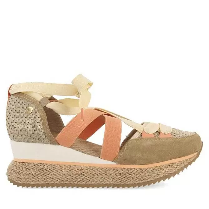 Sandalias Deportivas<Gioseppo Sandalias Deportivas Con Cuña Beige Para Mujer Totnes