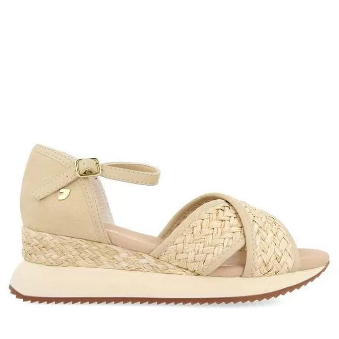 Sandalias Deportivas<Gioseppo Sandalias Deportivas Con Cuña Blanco Rojo Para Mujer Rinsey
