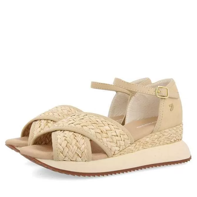 Sandalias Deportivas<Gioseppo Sandalias Deportivas Con Cuña Blanco Rojo Para Mujer Rinsey