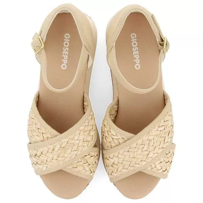 Sandalias Deportivas<Gioseppo Sandalias Deportivas Con Cuña Blanco Rojo Para Mujer Rinsey