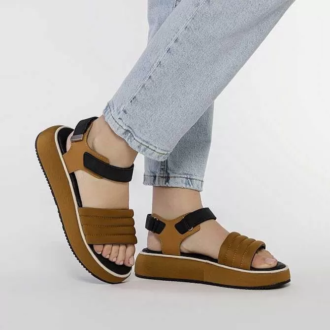 Sandalias Deportivas<Gioseppo Sandalias Deportivas Con Plataforma Color Piel Para Mujer Cheval