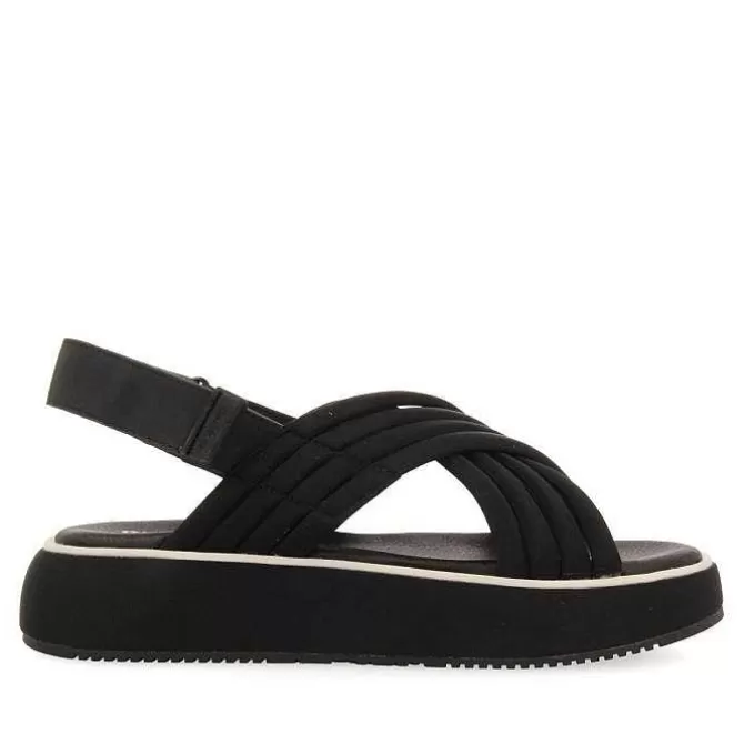 Sandalias Deportivas<Gioseppo Sandalias Deportivas Con Plataforma Negras Para Mujer Bryher