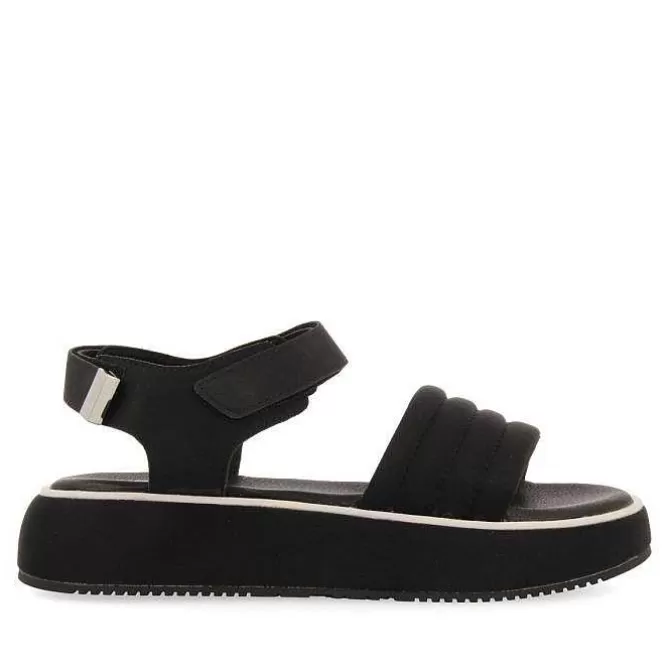 Sandalias Deportivas<Gioseppo Sandalias Deportivas Con Plataforma Negras Para Mujer Cheval