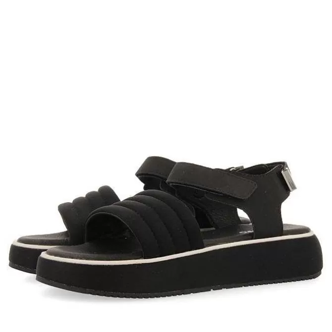 Sandalias Deportivas<Gioseppo Sandalias Deportivas Con Plataforma Negras Para Mujer Cheval