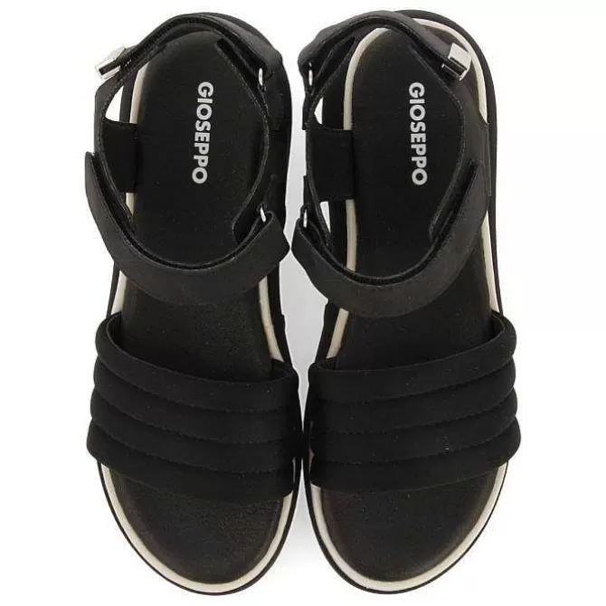 Sandalias Deportivas<Gioseppo Sandalias Deportivas Con Plataforma Negras Para Mujer Cheval