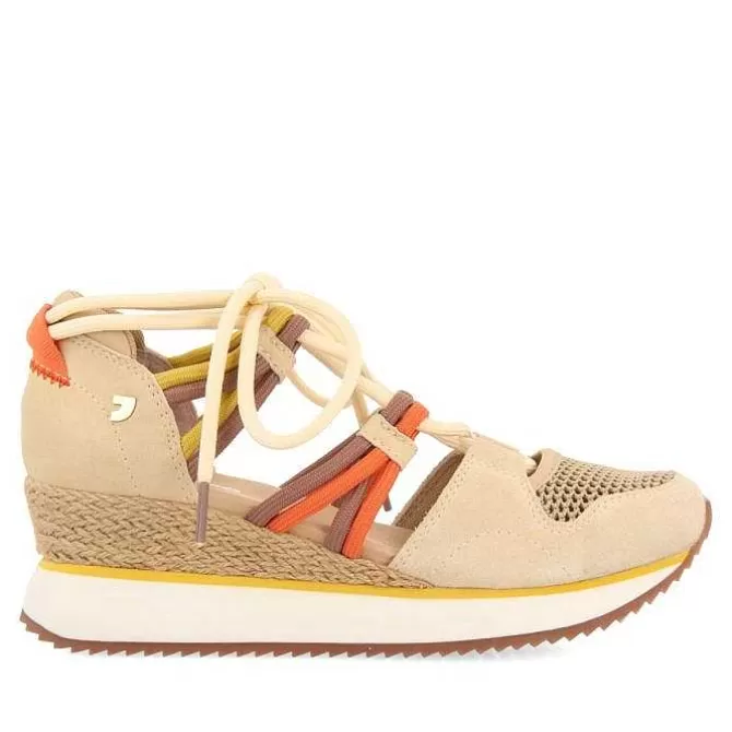 Sandalias Deportivas<Gioseppo Sandalias Deportivas Estilo Alpargata Con Cuña Beige Para Mujer Iona