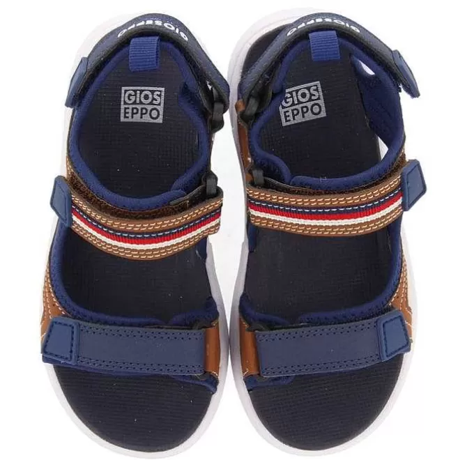 Niños | Chancletas<Gioseppo Sandalias Deportivas Marrones Con Decoraciones De Color Para Nino Y Nina Antillo