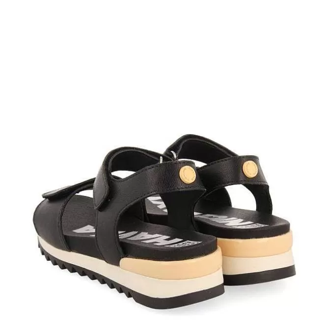 Niñas | Sandalias<Gioseppo Sandalias Deportivas Negras Detalle Amarillo Para Nina Y Nino Looe