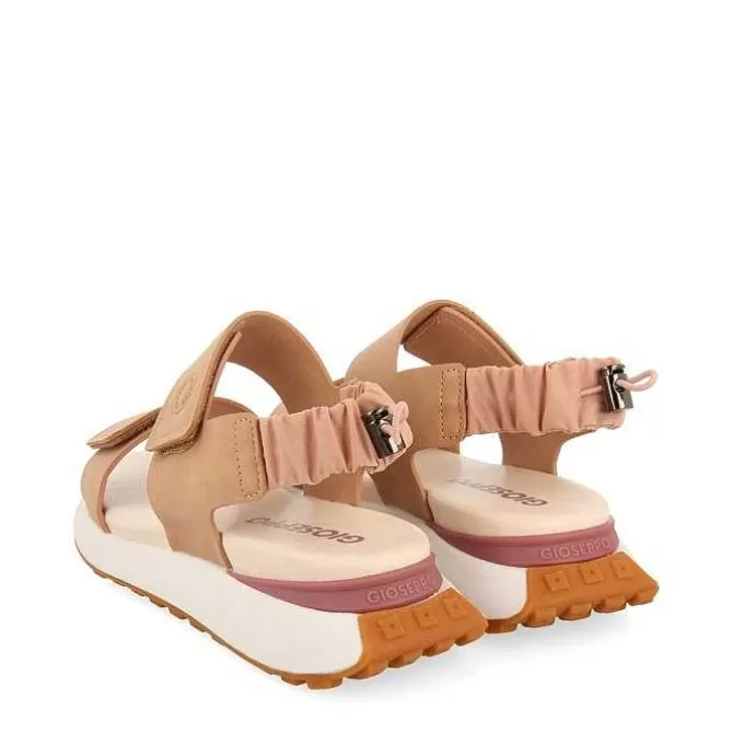 Sandalias Deportivas<Gioseppo Sandalias Deportivas Nude Detalle Fruncido Elastico En Espalda Para Mujer Fratar