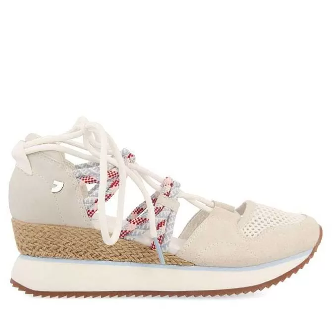 Sandalias Deportivas<Gioseppo Sandalias Deportivas Off-White Estilo Alpargata Con Cuña Para Mujer Iona