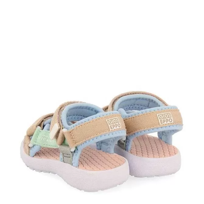 Bebe | Sandalias Bebe Nina<Gioseppo Sandalias Deportivas Rochedo Bebes Turquesa Con Lazos Multicolor