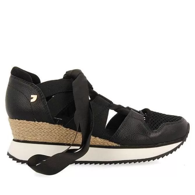 Sandalias Deportivas<Gioseppo Sandalias Deportivas Tipo Alpargata Con Tiras Negras Para Mujer Muir