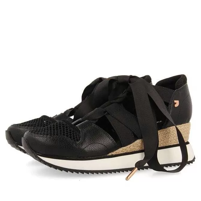 Sandalias Deportivas<Gioseppo Sandalias Deportivas Tipo Alpargata Con Tiras Negras Para Mujer Muir