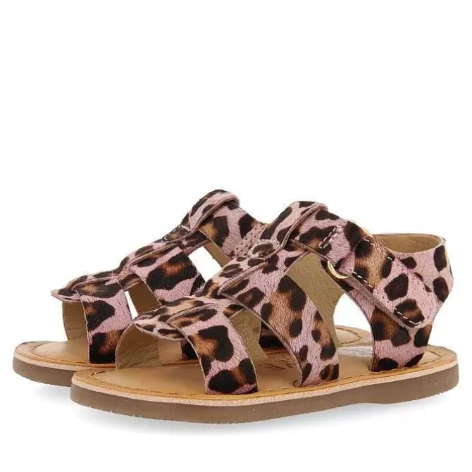 Bebe | Sandalias Bebe Nina<Gioseppo Sandalias Estilo Romanas De Piel Con Estampado Animal Para Bebe Generac