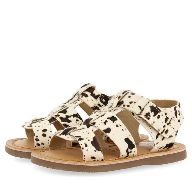 Bebe | Sandalias Bebe Nina<Gioseppo Sandalias Estilo Romanas De Piel Con Estampado Animal Para Bebe Generac