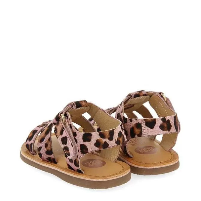 Bebe | Sandalias Bebe Nina<Gioseppo Sandalias Estilo Romanas De Piel Con Estampado Animal Para Bebe Generac