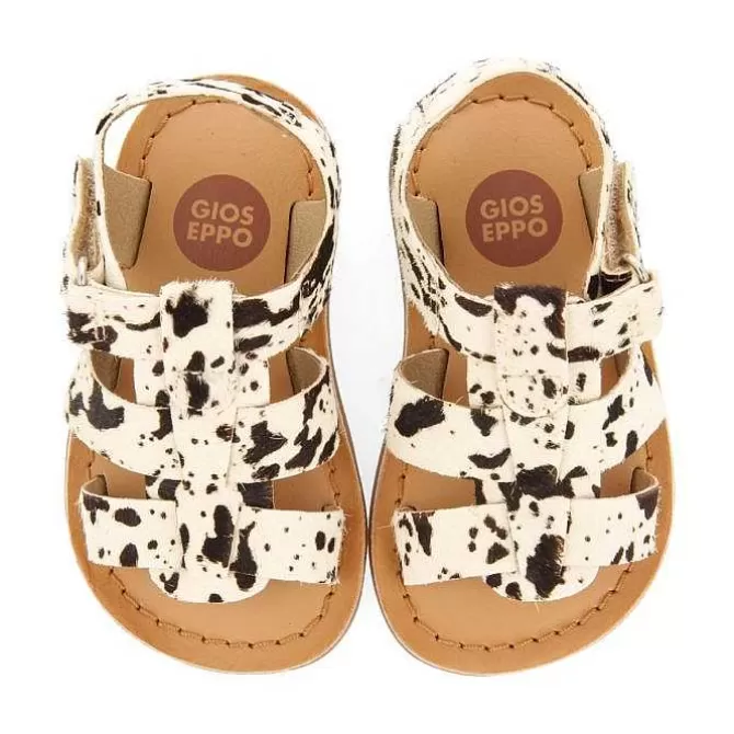 Bebe | Sandalias Bebe Nina<Gioseppo Sandalias Estilo Romanas De Piel Con Estampado Animal Para Bebe Generac