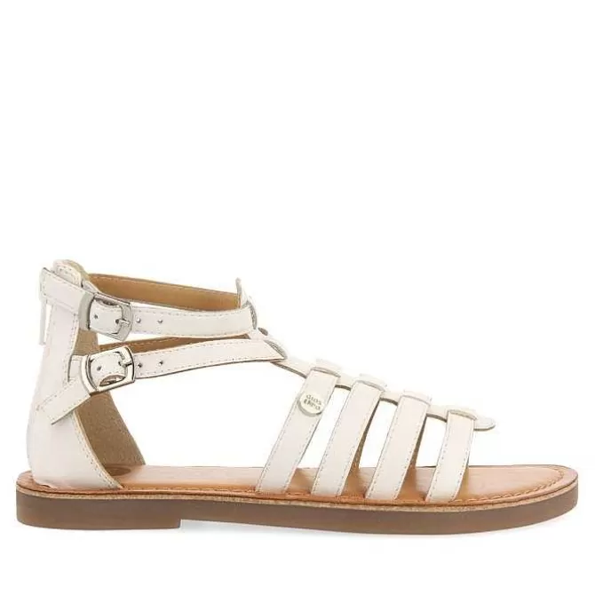 Niñas | Sandalias<Gioseppo Sandalias Estilo Romano Piel Blanco Nina Y Nino Benicia