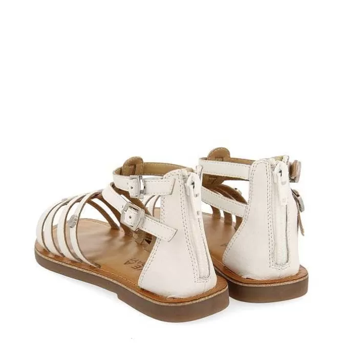 Niñas | Sandalias<Gioseppo Sandalias Estilo Romano Piel Blanco Nina Y Nino Benicia
