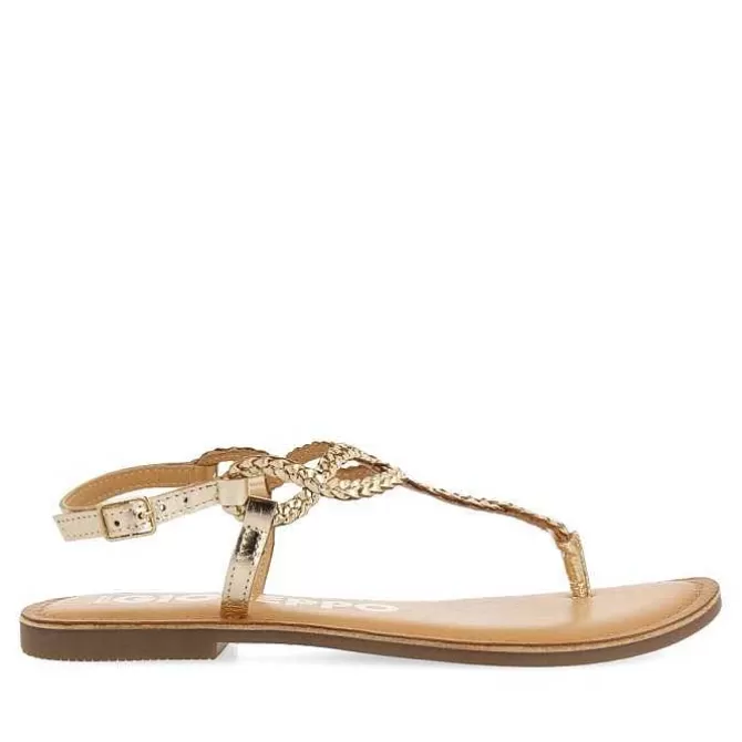 Sandalias Planas<Gioseppo Sandalias Merignas De Mujer Con Tiras Trenzadas Blancas.
