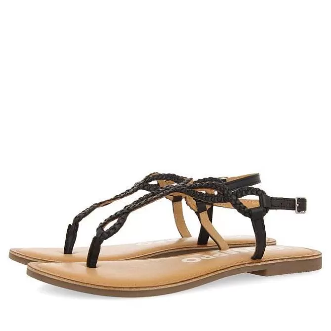 Sandalias Planas<Gioseppo Sandalias Merignas De Mujer Con Tiras Trenzadas Blancas.