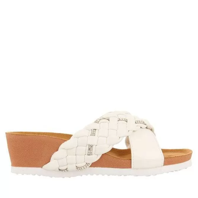 Chancletas<Gioseppo Sandalias Mujer Tirantes Y Cuña Belpasso