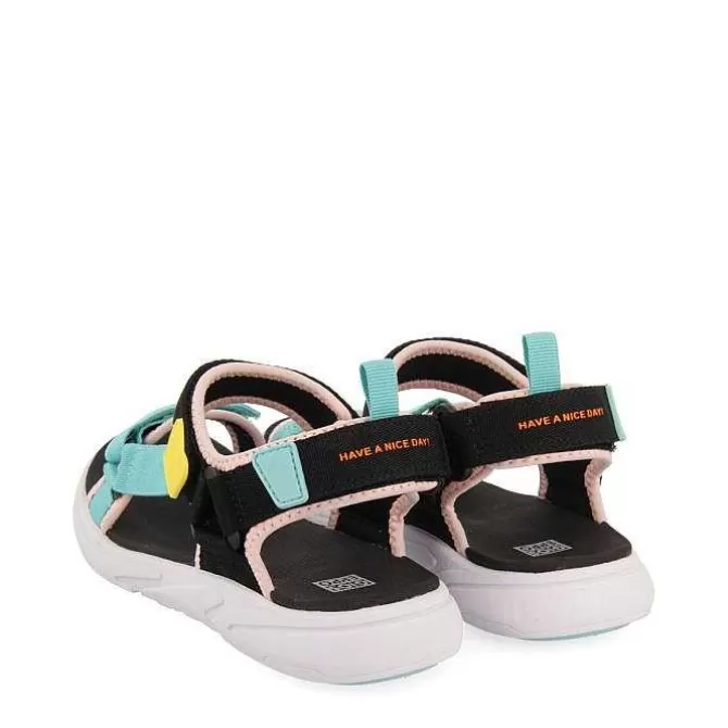 Chancletas<Gioseppo Sandalias Multicolor Con Tirantes Y Cierre Ajustable Para Mujer Grotte