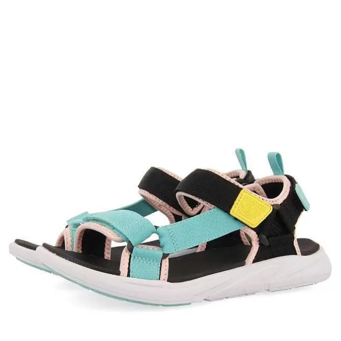 Chancletas<Gioseppo Sandalias Multicolor Con Tirantes Y Cierre Ajustable Para Mujer Grotte