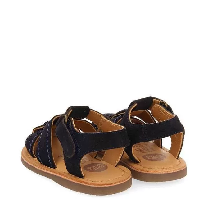 Bebe | Sandalias Bebe Nina<Gioseppo Sandalias Nino Cabixi Tiras Piel Azul Marino