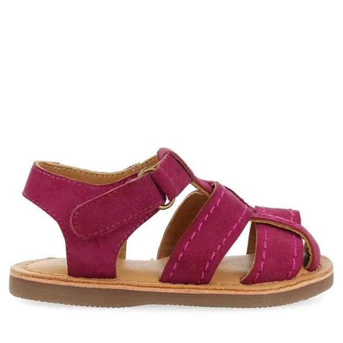 Bebe | Sandalias Bebe Nina<Gioseppo Sandalias Nino Cabixi Tiras Piel Fucsia