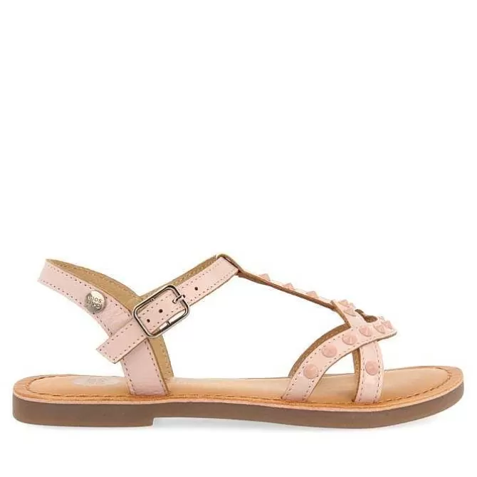 Niñas | Sandalias<Gioseppo Sandalias Piel Tachuelas Rosa Nina Y Nino Stibb