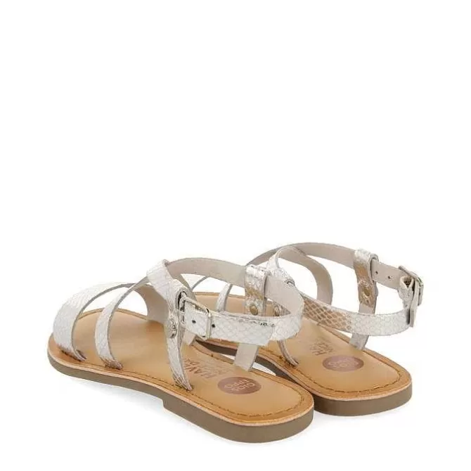 Niñas | Sandalias<Gioseppo Sandalias Piel Tirantes Plata Para Nina Y Nino Komsi