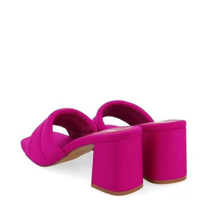 Sandalias Tacon<Gioseppo Sandalias Sin Tacon Fucsia Para Mujer Bucoda