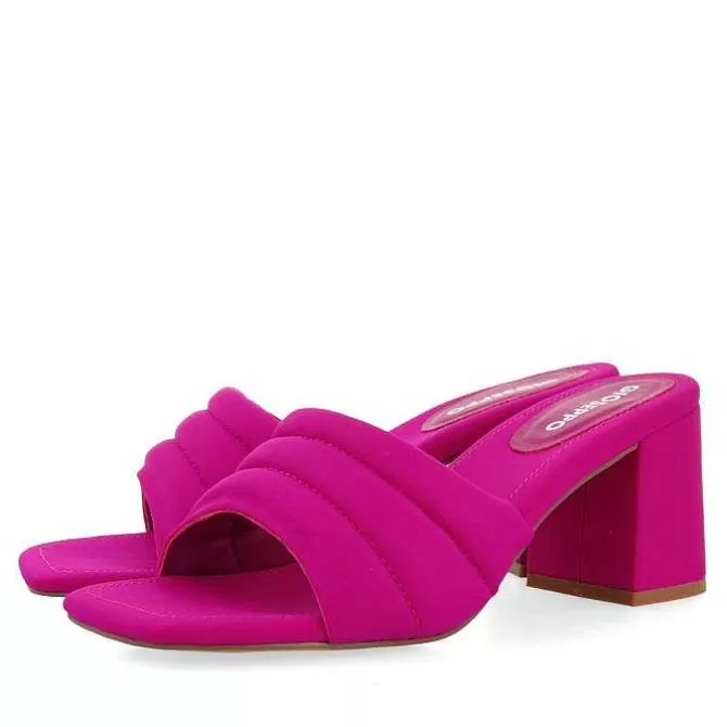 Sandalias Tacon<Gioseppo Sandalias Sin Tacon Fucsia Para Mujer Bucoda