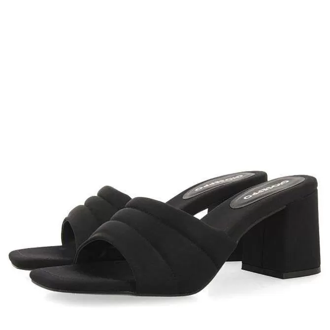 Sandalias Tacon<Gioseppo Sandalias Sin Tacon Negras Para Mujer Bucoda