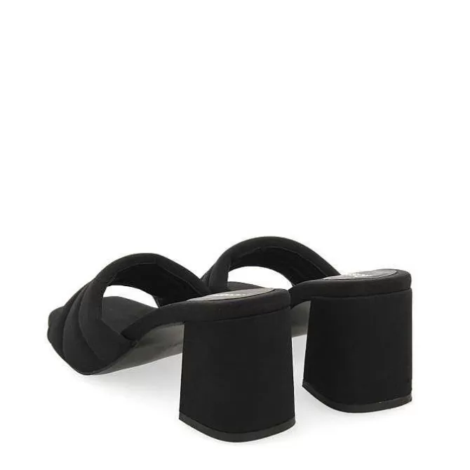 Sandalias Tacon<Gioseppo Sandalias Sin Tacon Negras Para Mujer Bucoda