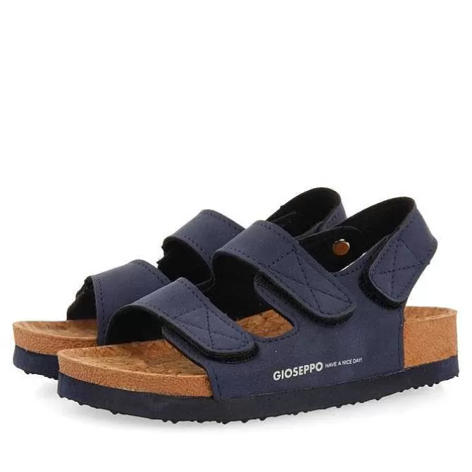 Niños | Chancletas<Gioseppo Sandalias Suela Bio Azul Marino Con Cierre Ajustable Para Nino Y Nina Krapina
