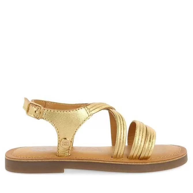Niñas | Sandalias<Gioseppo Sandalias Tiras Piel Dorada Nina Y Nino Kerrier
