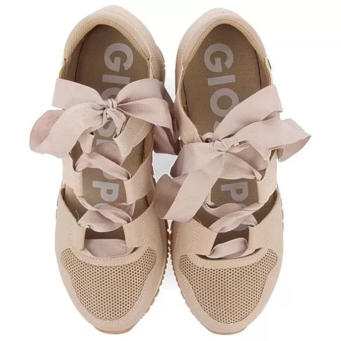 Sandalias Deportivas<Gioseppo Sneakers Alpargata Beige Para Mujer Lizarda