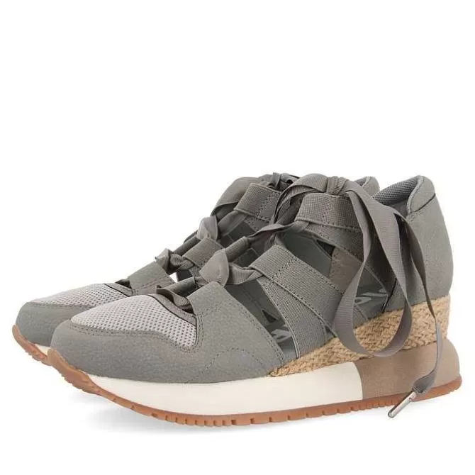 Sandalias Deportivas<Gioseppo Sneakers Alpargata Mujer Vaquera Lizarda